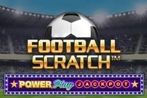 Playtech : Football Scratch PowerPlay Jackpot - ZONABET138