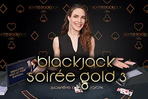 Blackjack Soirée Gold 3 - ZONABET138